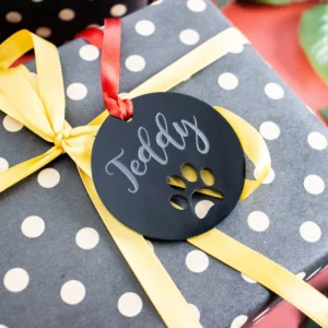Paw Print Christmas Ornament