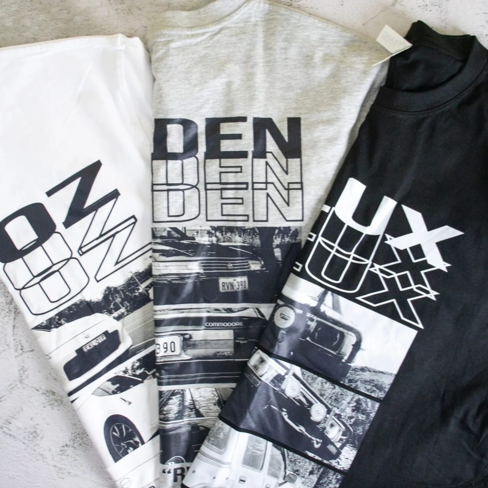 Personalised Car Triple Photo Shirt