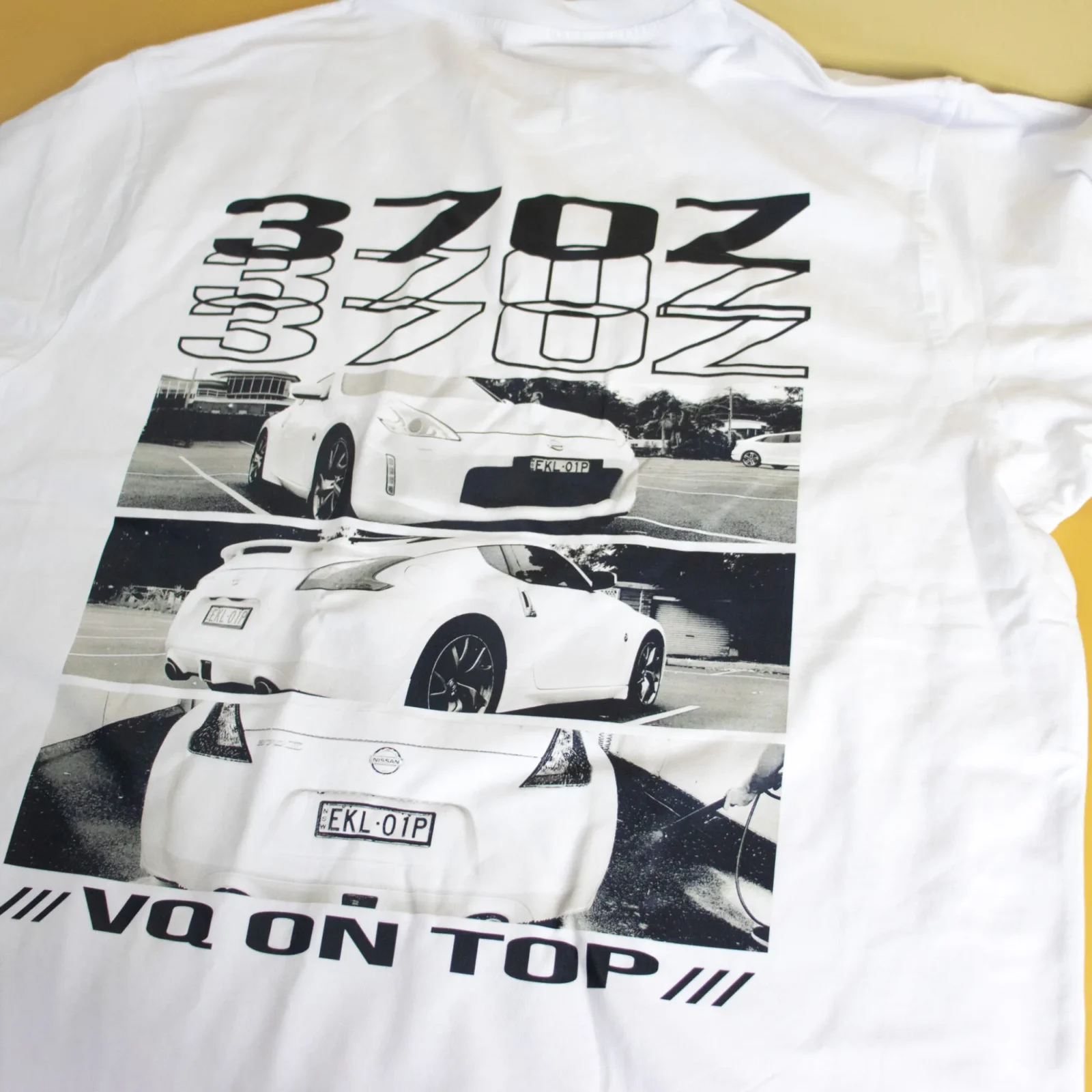 Personalised Car Triple Photo Shirt