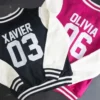 Personalised Kids Varsity Jacket