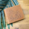 Photo Outline Personalised Leather Wallet