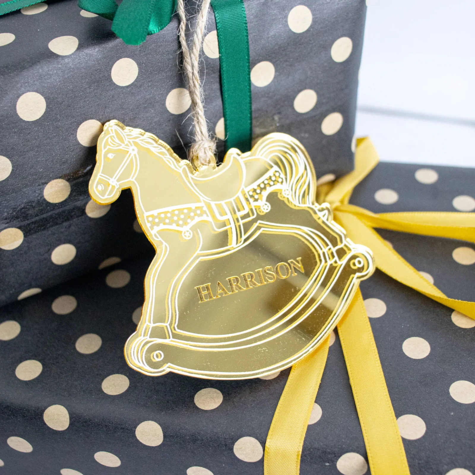 Rocking Horse Personalised Ornament