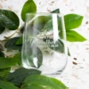 Stemless Wine Glass Godparent Design