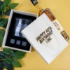 Birthday Boxed Scotch Glass Set with Whiskey Stones