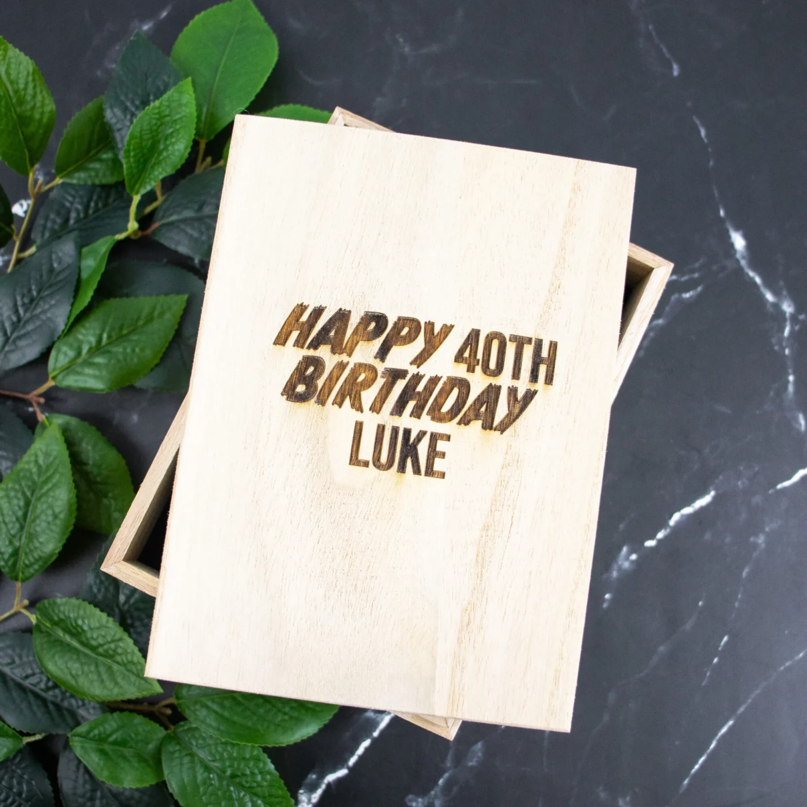 Birthday Boxed Scotch Glass Set with Whiskey Stones