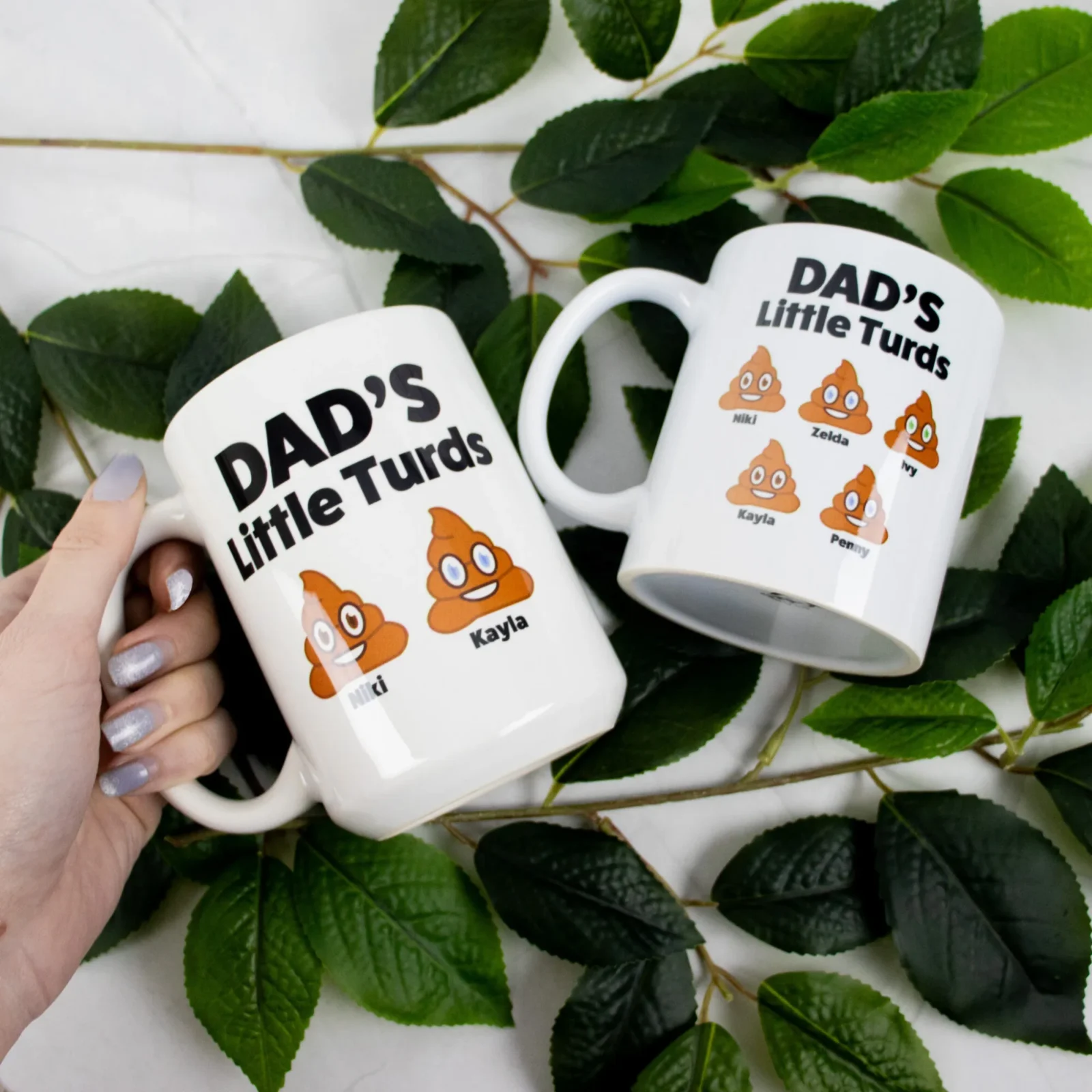 Dad's Little Turds Coffee Mug