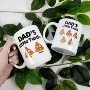 Dad's Little Turds Coffee Mug