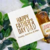 Father's Day Boxed Scotch Glass Set with Whiskey Stones