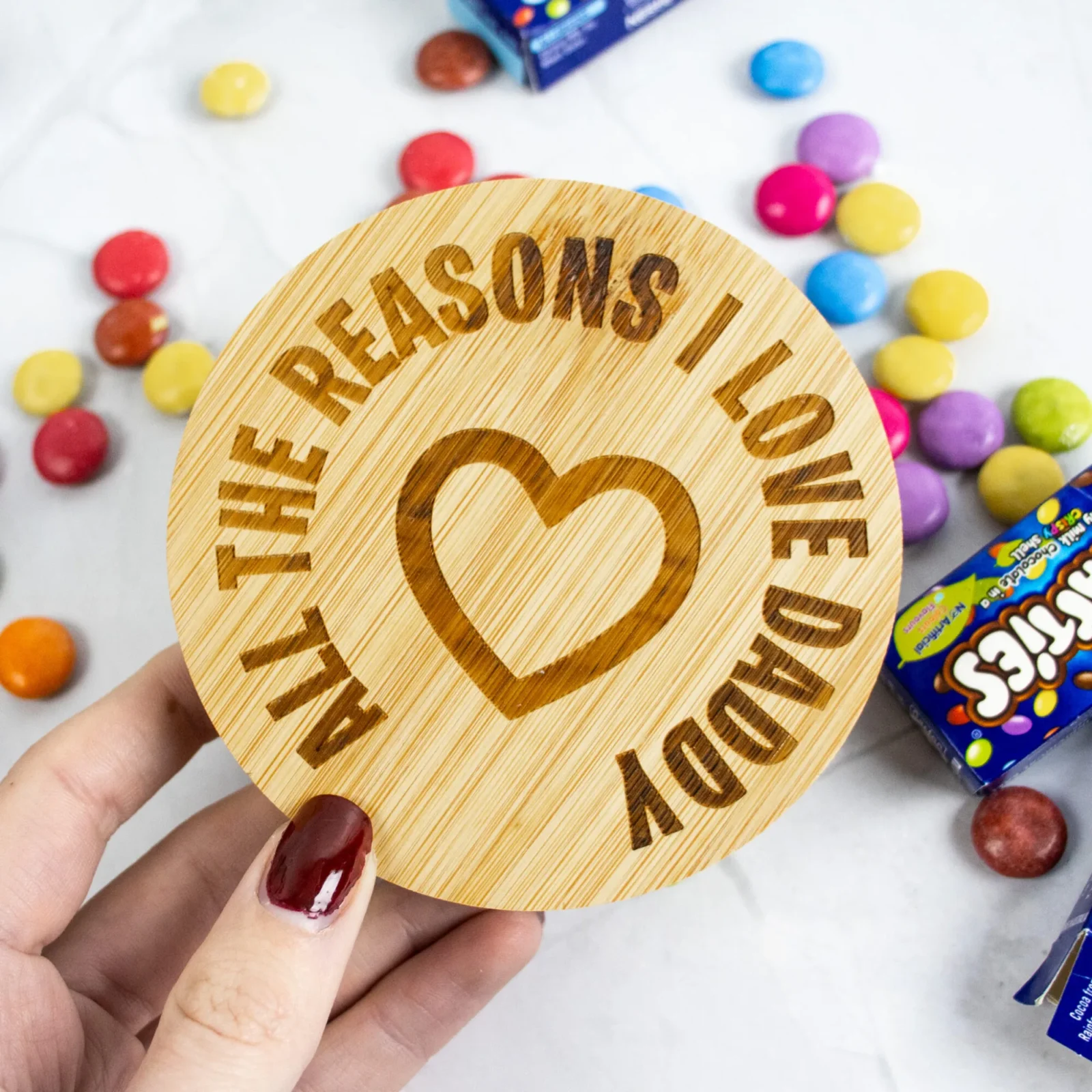 Father's Day Personalised Lolly Jar
