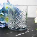 Monogrammed Deluxe Round Scotch Glass