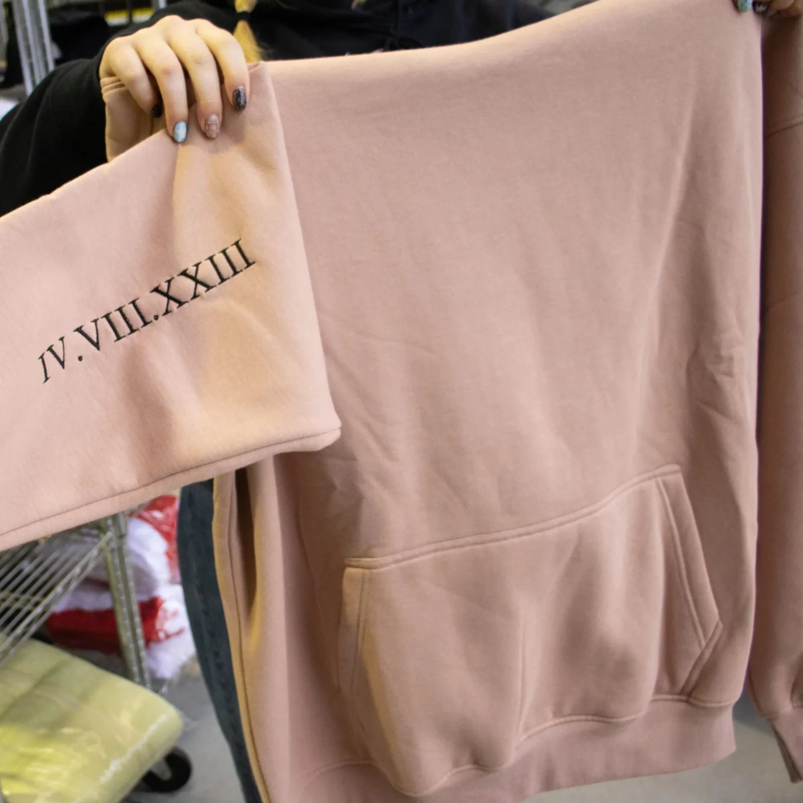 Oversized Hoodie or Jumper with Embroidery