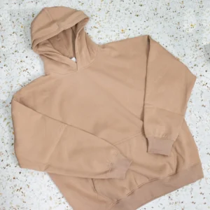 Oversized hoodie or jumper with embroidery