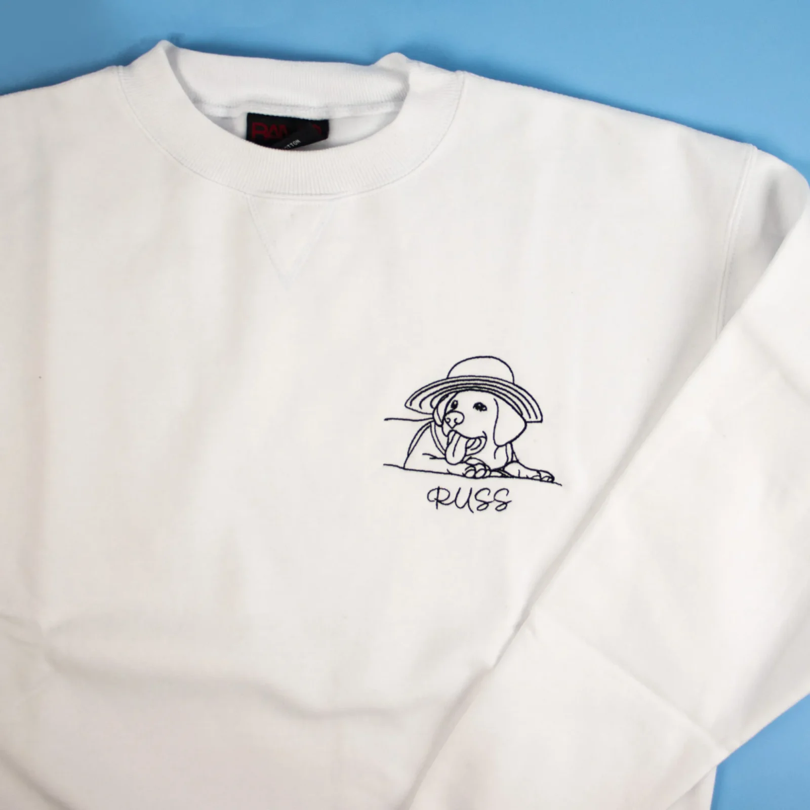 Personalised Embroidered Pet Jumper Crewneck