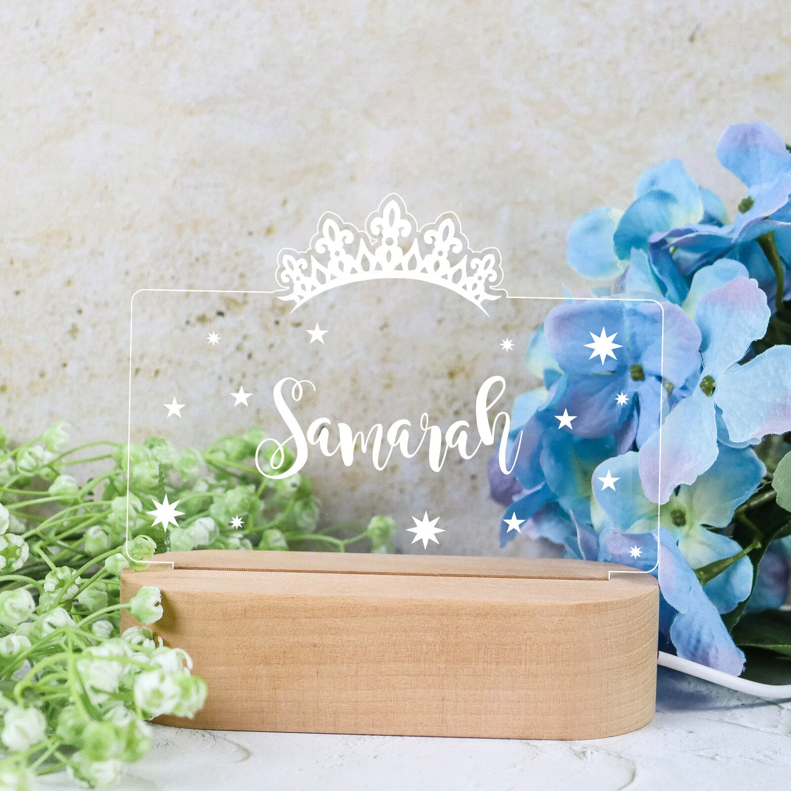 Personalised princess night light 4 Personalised princess night light