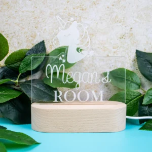 Unicorn Personalised Night Light