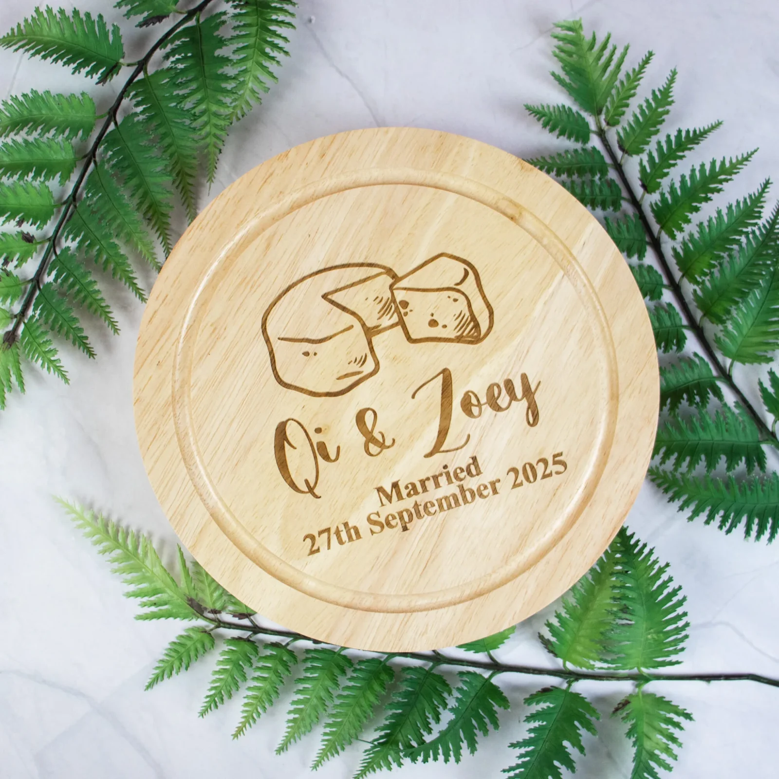 Anniversary Rotating Cheese Set