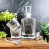 Birthday modern whiskey decanter