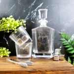 Birthday Modern Whiskey Decanter