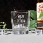Engraved Scotch Glass