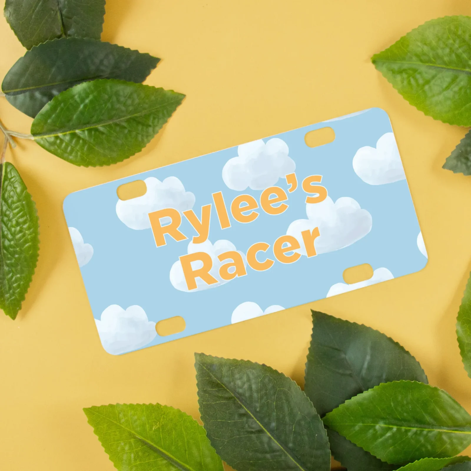 Kid’s Metal Printed Licence Plate for Ride on Cars