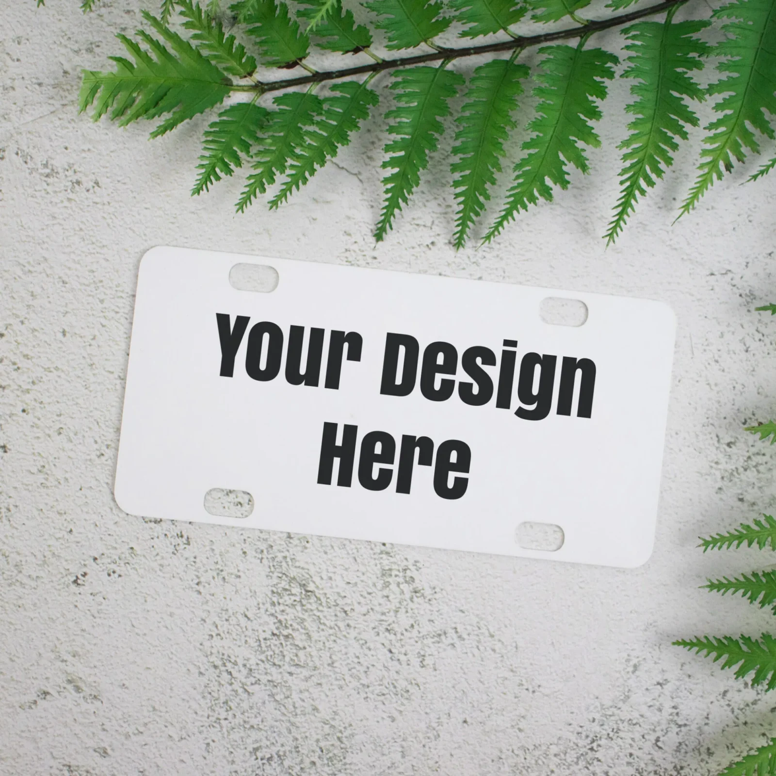 Kid's Metal Printed Licence Plate for Ride on Cars