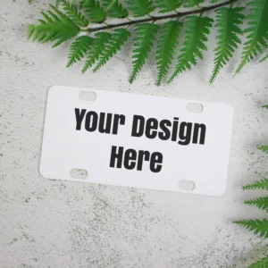 Kid's Metal Printed Licence Plate for Ride on Cars