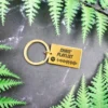 Metal Bar Spotify Keyring - Laser Engraved