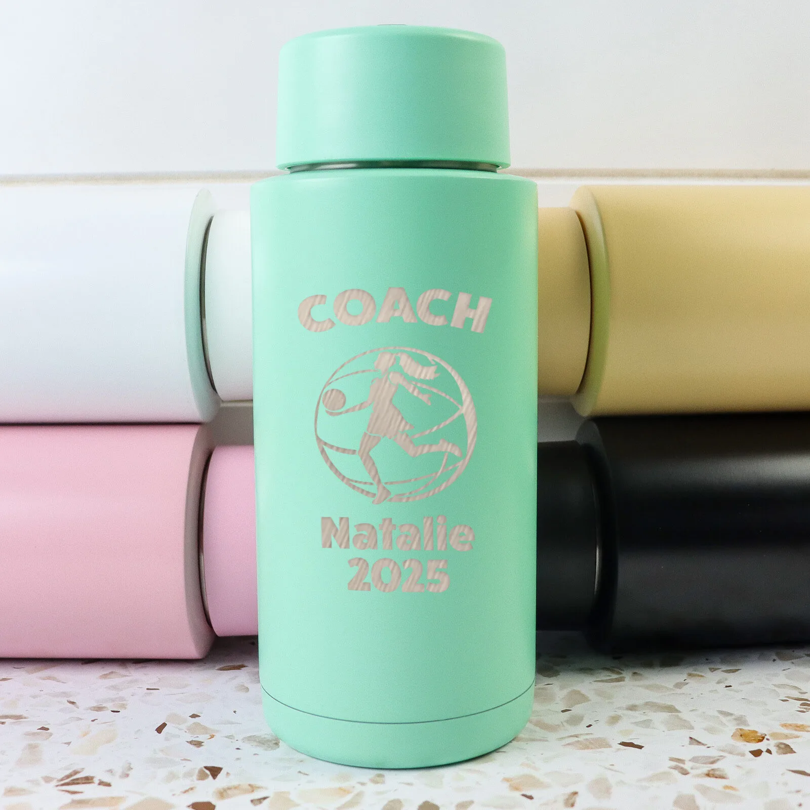 Personalised sports coach 1 litre water bottle 6 Personalised sports coach 1 litre water bottle