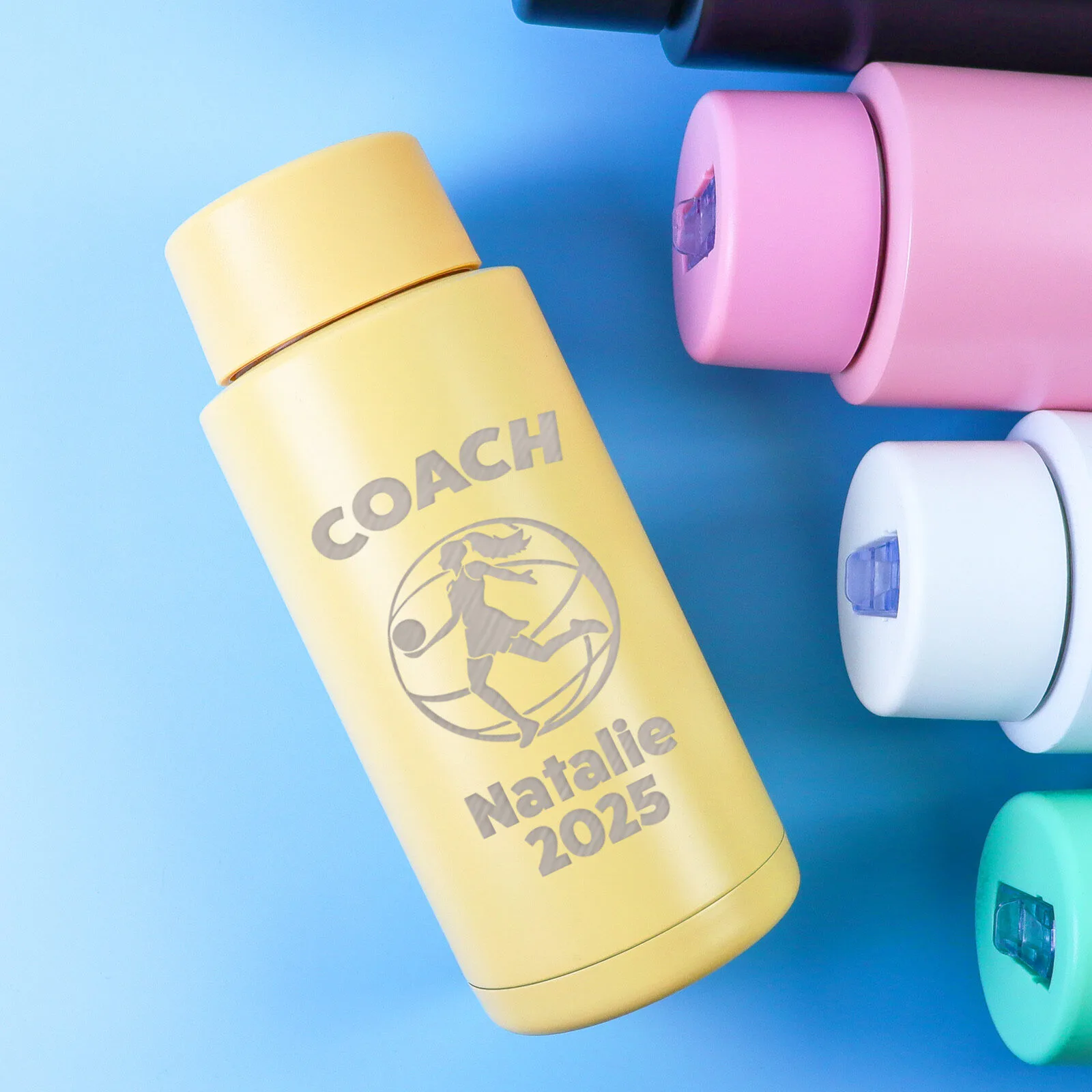 Personalised sports coach 1 litre water bottle 3 Personalised sports coach 1 litre water bottle