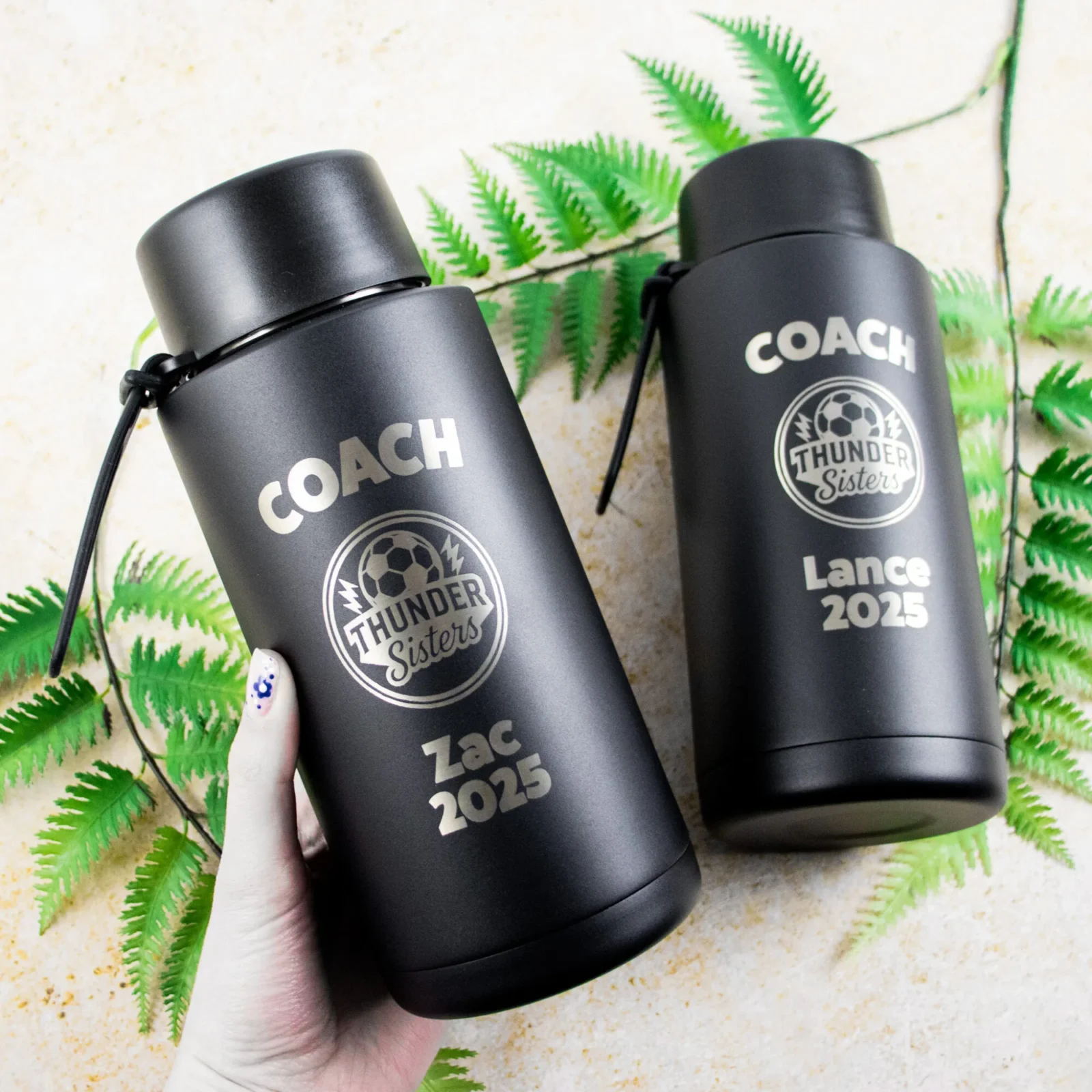 Personalised Sports Coach 1 Litre Water Bottle