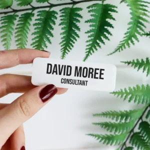 Personalised Themed Name Badges Printed Acrylic