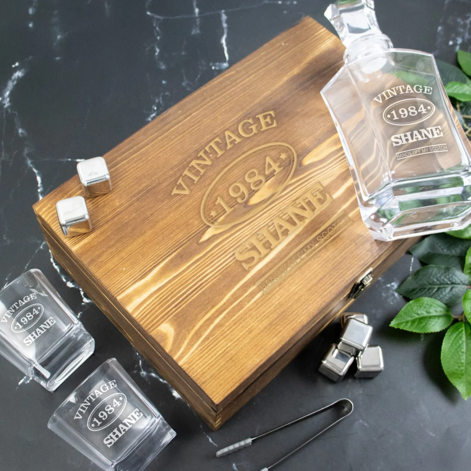 Personalised Traditional Modern Decanter