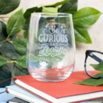 Teacher Stemless Wine Glass