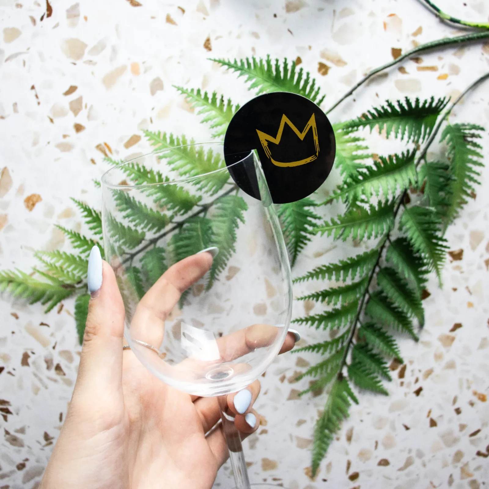 Corporate Logo Acrylic Drink Tags