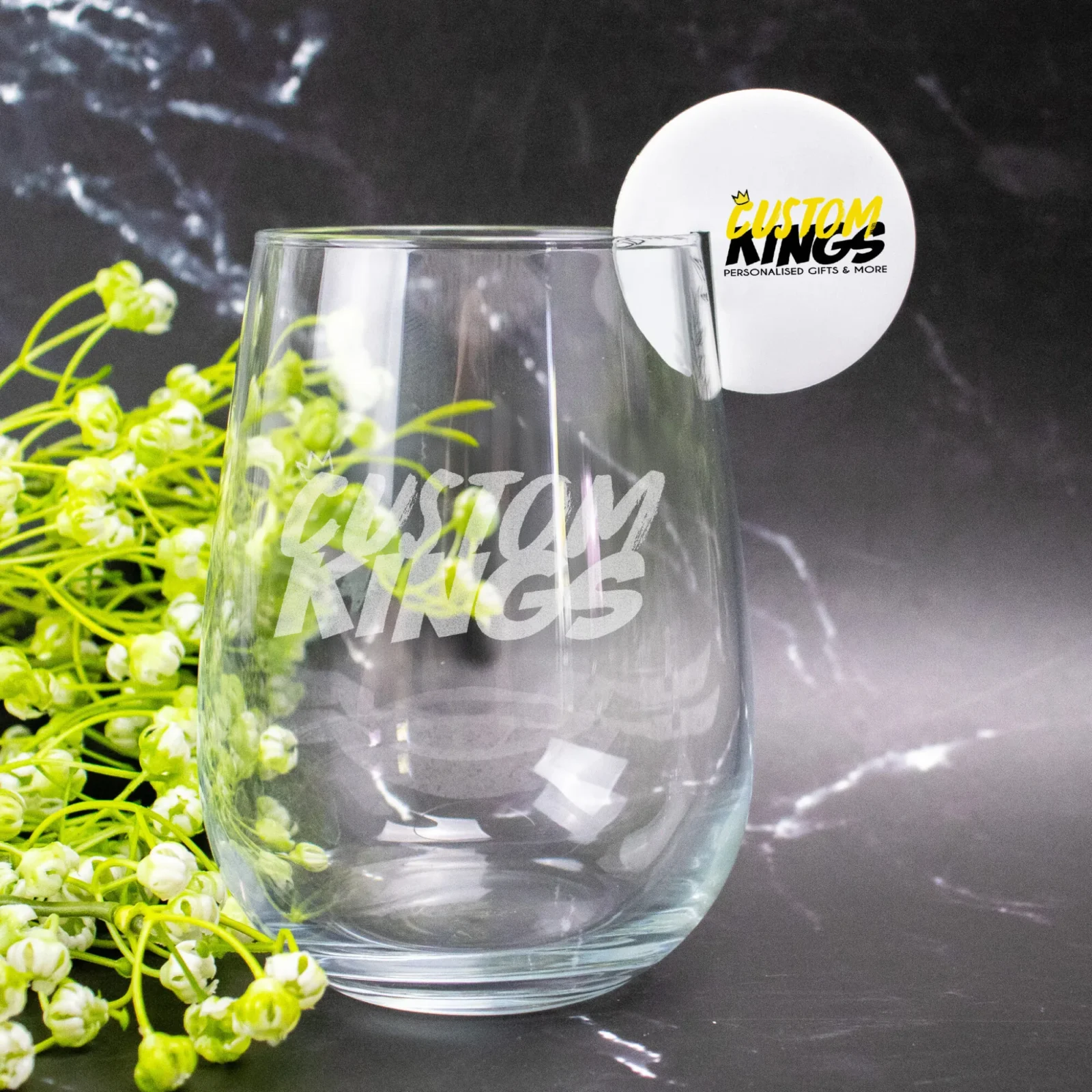 Corporate Logo Acrylic Drink Tags