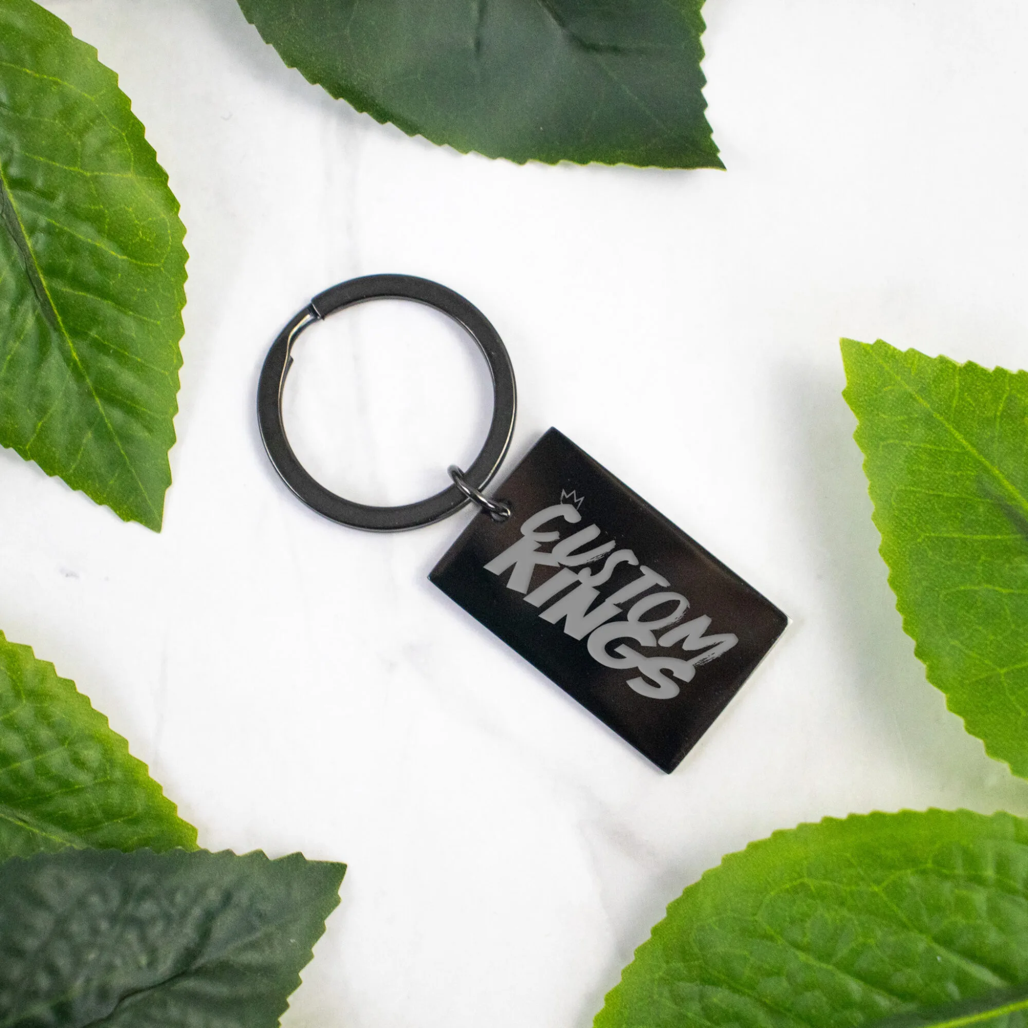 Corporate metal bar keyring 6 Corporate metal bar keyring