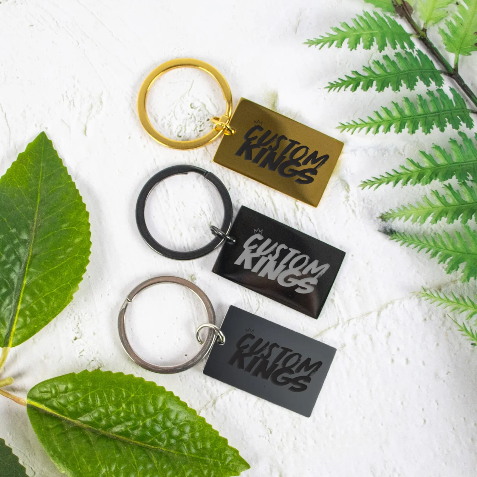 Corporate Metal Bar Keyring