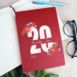 Floral 2026 Personalised Notebook