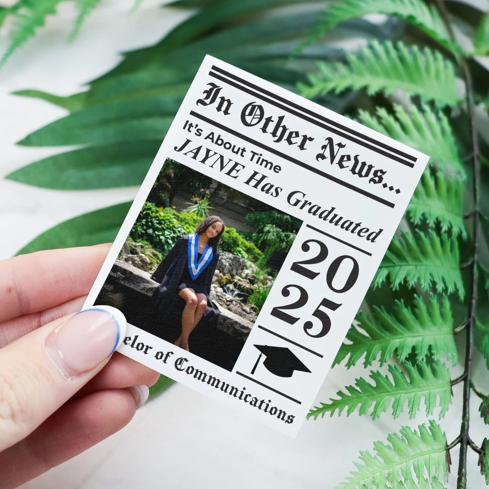 In other news graduation acrylic magnet 1 In other news graduation acrylic magnet