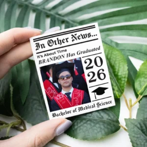 In other news graduation acrylic magnet 3 In other news graduation acrylic magnet