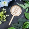 Memorial Wooden Planter Sticks