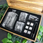 Personalised Hipster Modern Decanter