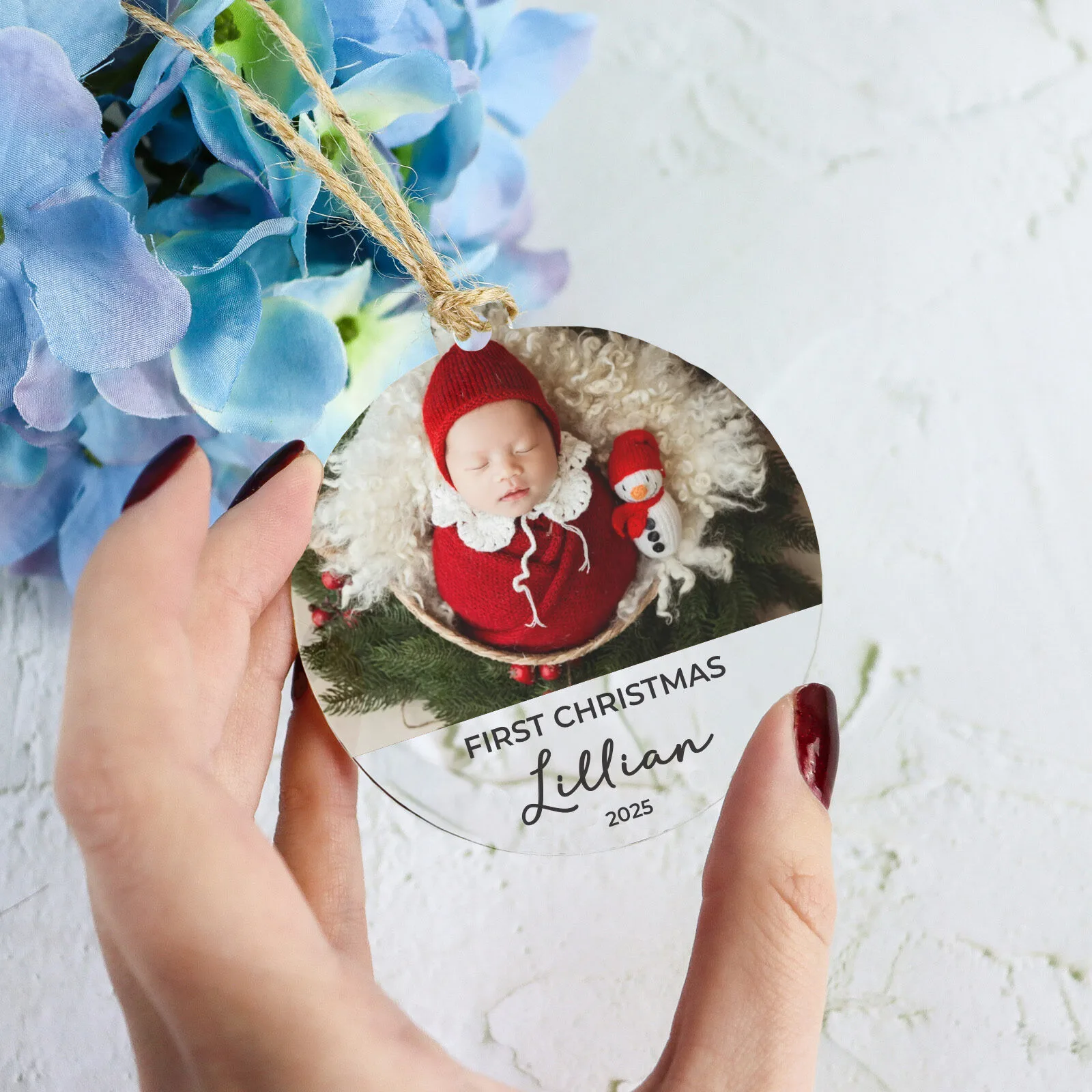 Photo acrylic ornament 2 Photo acrylic ornament