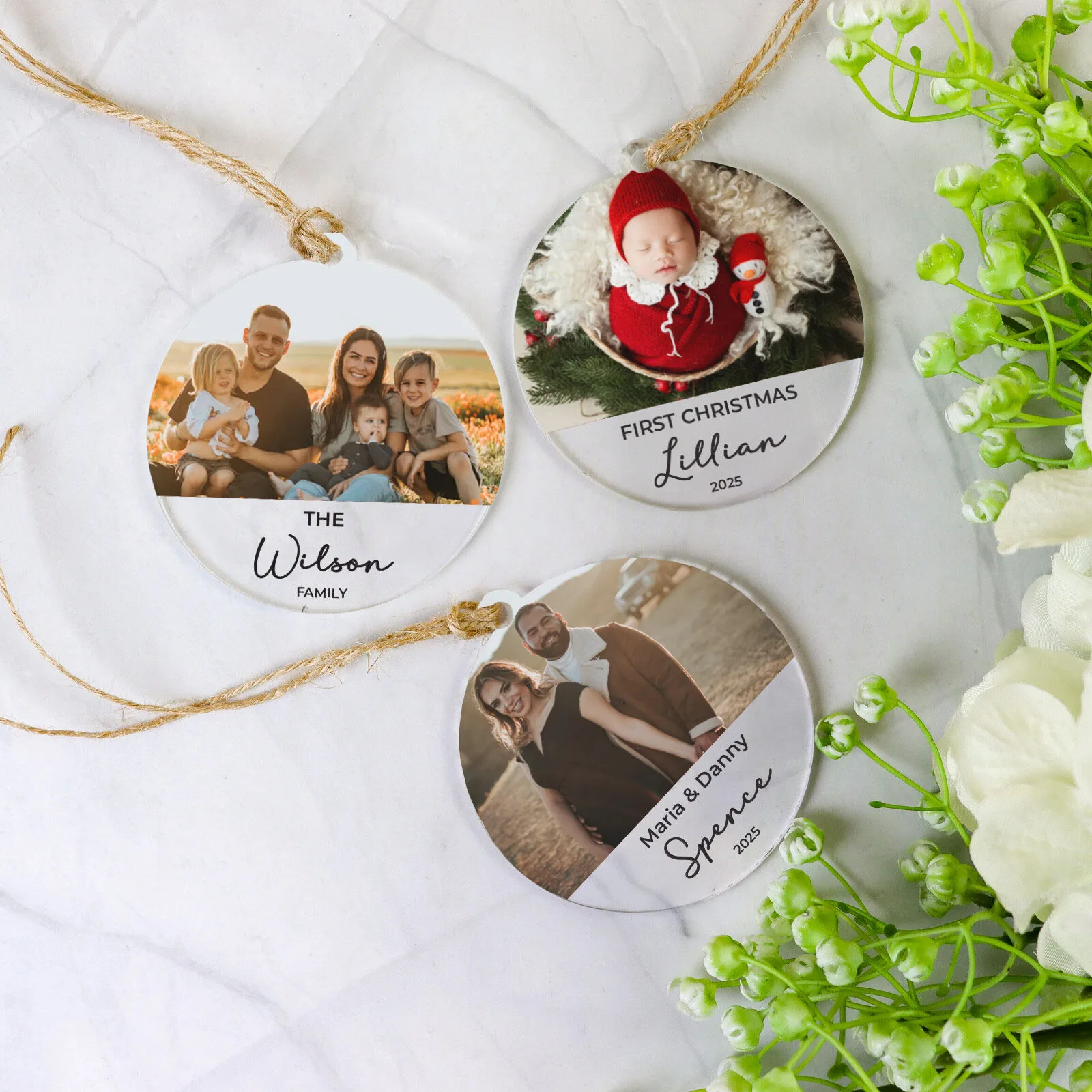 Photo acrylic ornament 1 Photo acrylic ornament