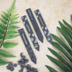 Slate Personalised Garden Spikes