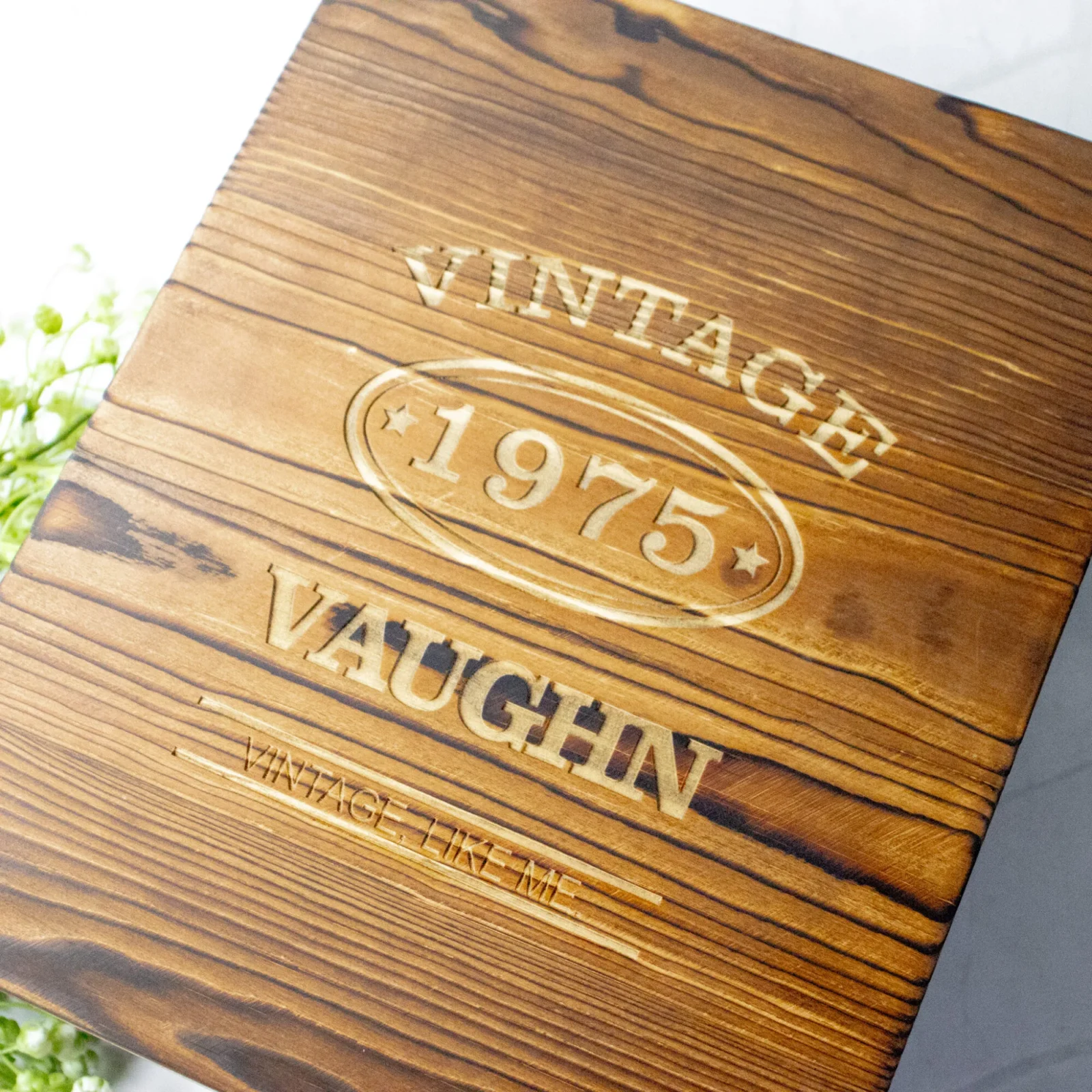 Traditional Boxed Vintage Decanter Set With Two Glasses