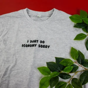 Bubble tee embroidered shirt