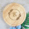 Couples rotating cheese set