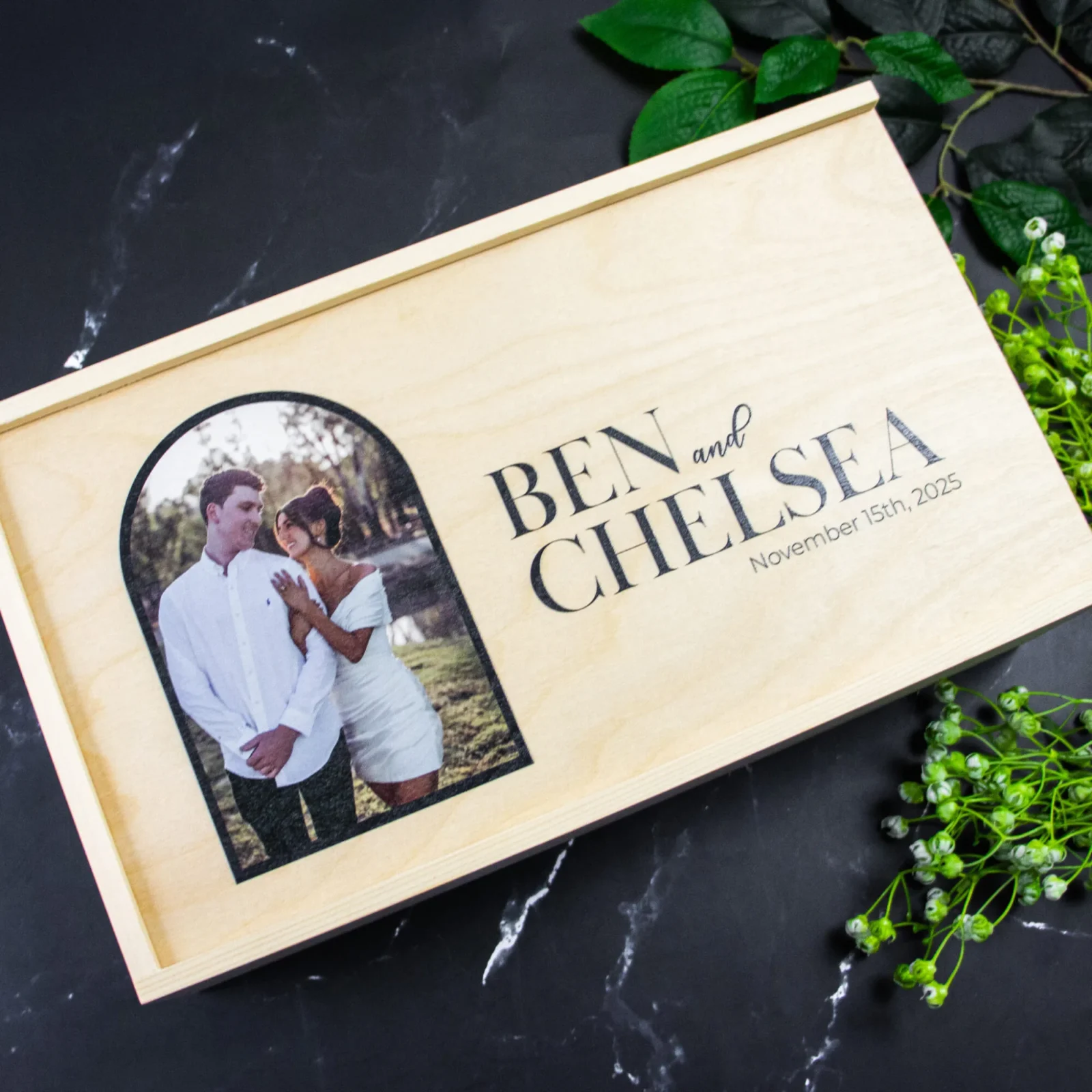 Couples Wedding Memories Keepsake Box