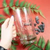 Engraved Glass Beer Stein With Your Choice Of Text